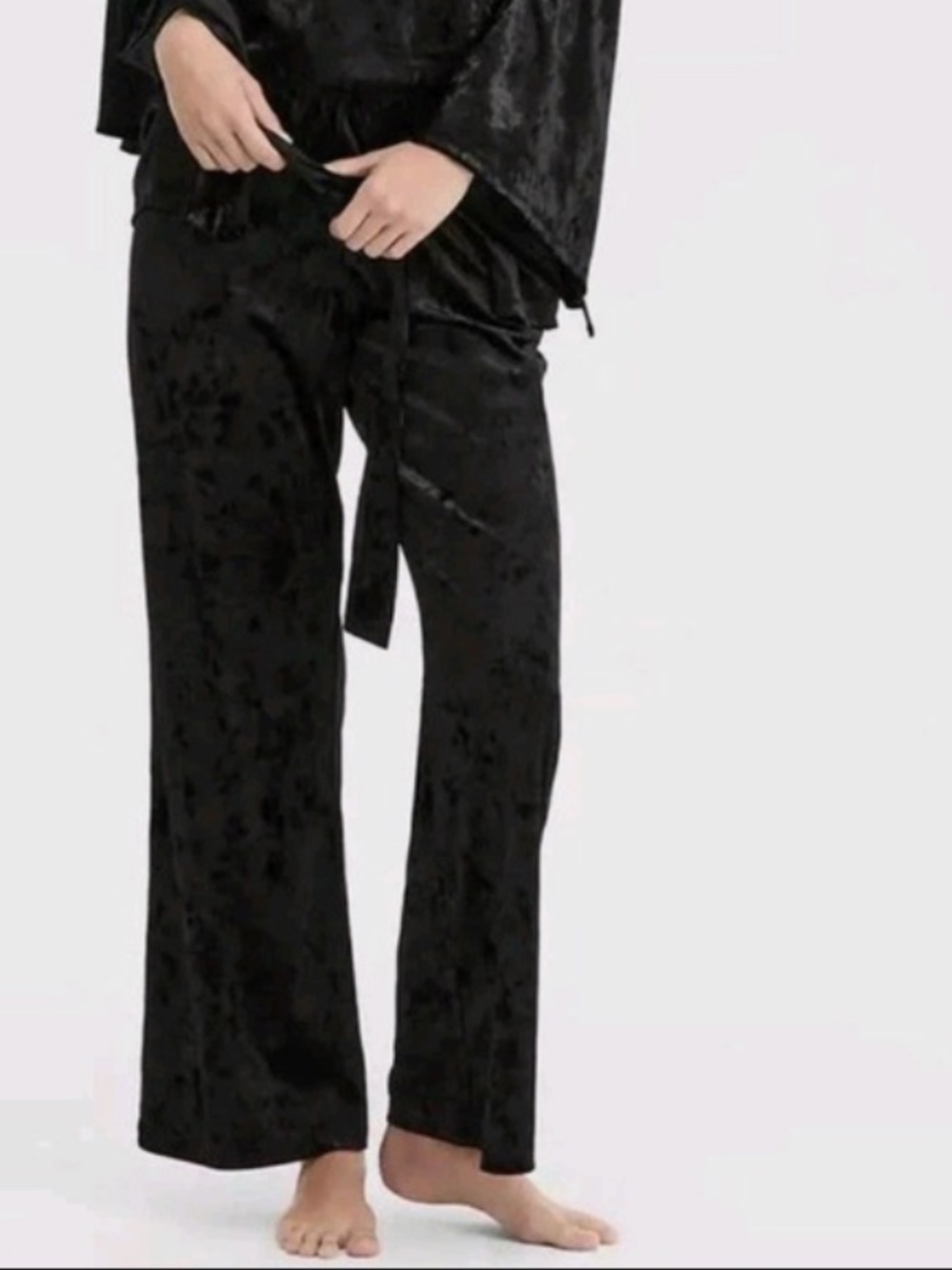 I.N.C Velvet Black Pajama Pants